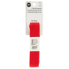 1" Polypro Purse Strapping - Red