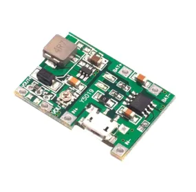 1S 18650 BMS with Adjustable Step Up Converter