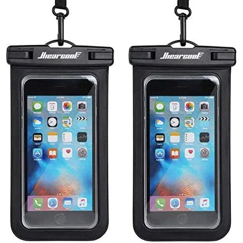 2-Pack: Universal Mobile Phone Waterproof Case