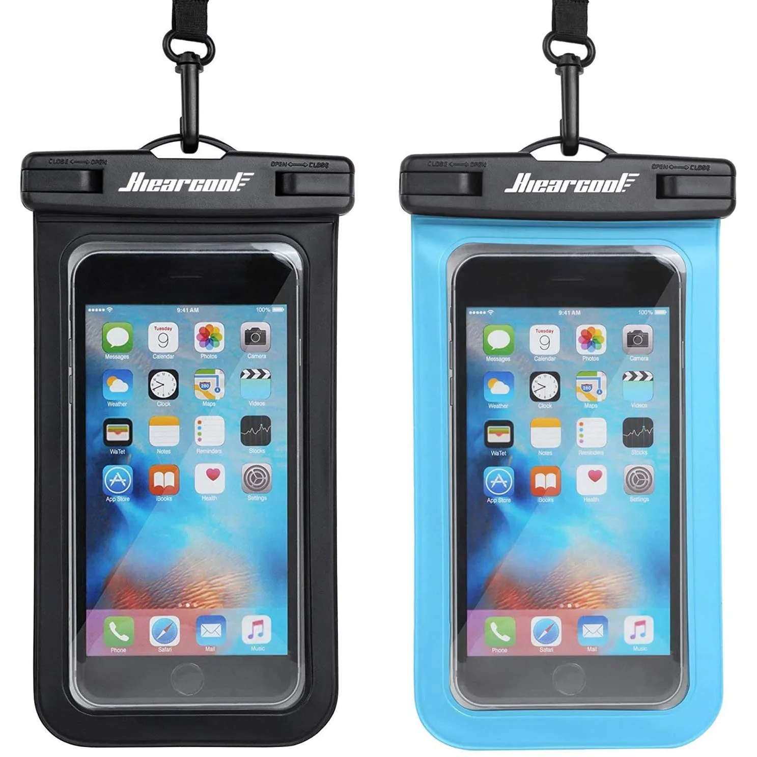 2-Pack: Universal Mobile Phone Waterproof Case