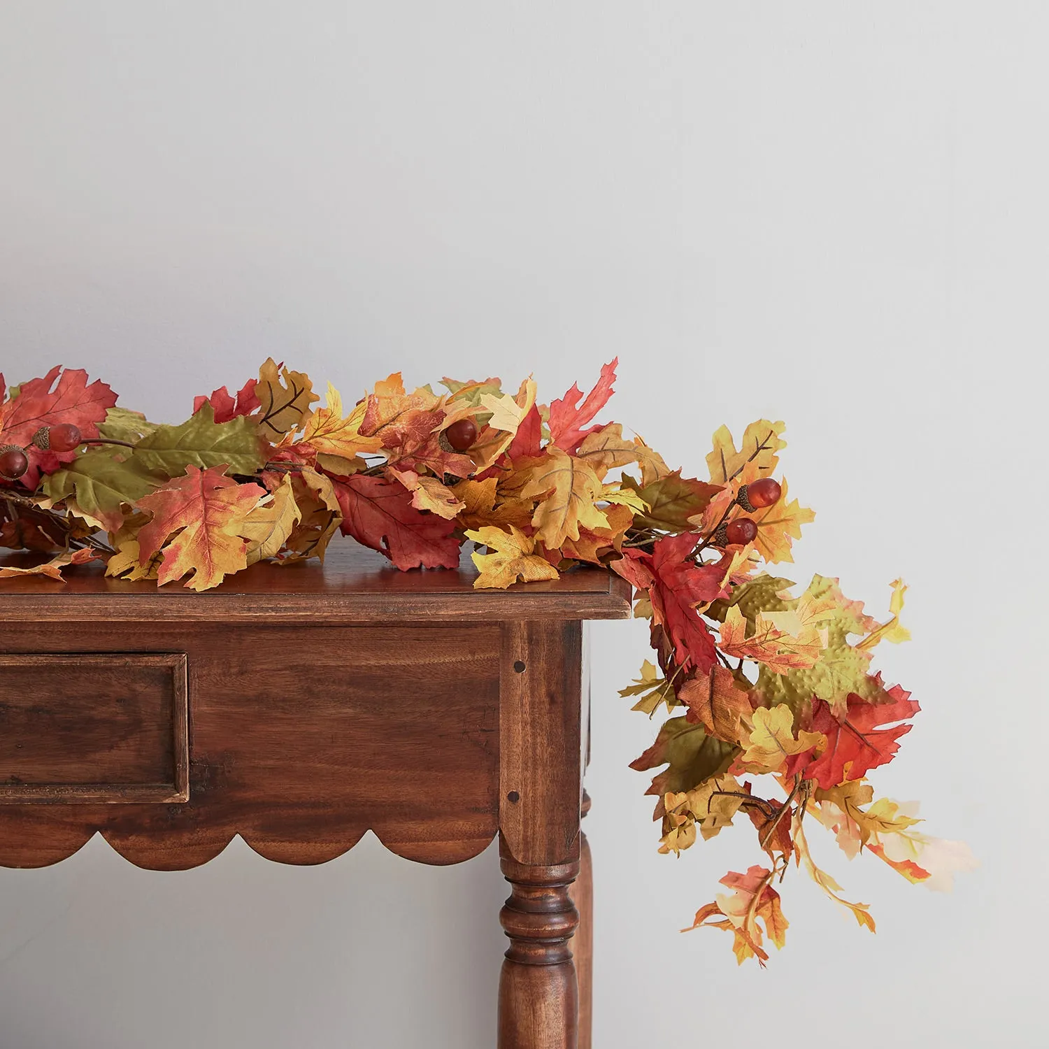 2m Oak Leaf Autumn Garland