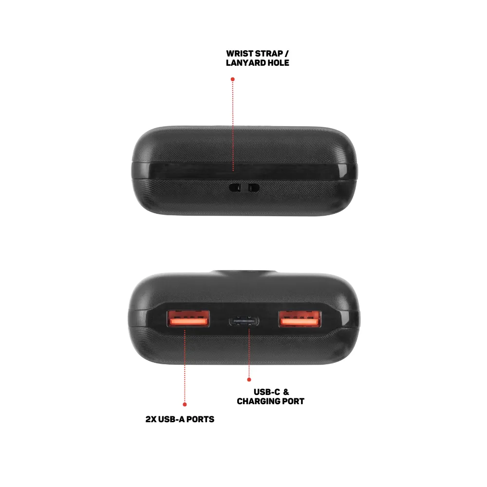 3sixT JetPak Pro LED 2.0 - 20000mAh Power Bank