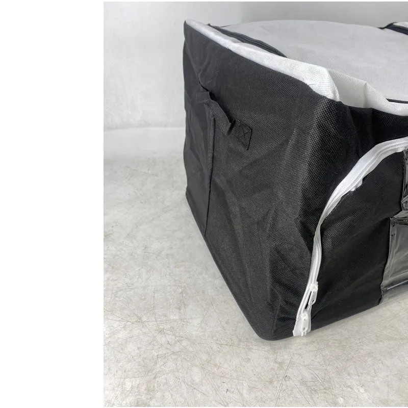 51Cm X 34Cm Foldable Clothing Storage Bags Organizer Ha-37 Black