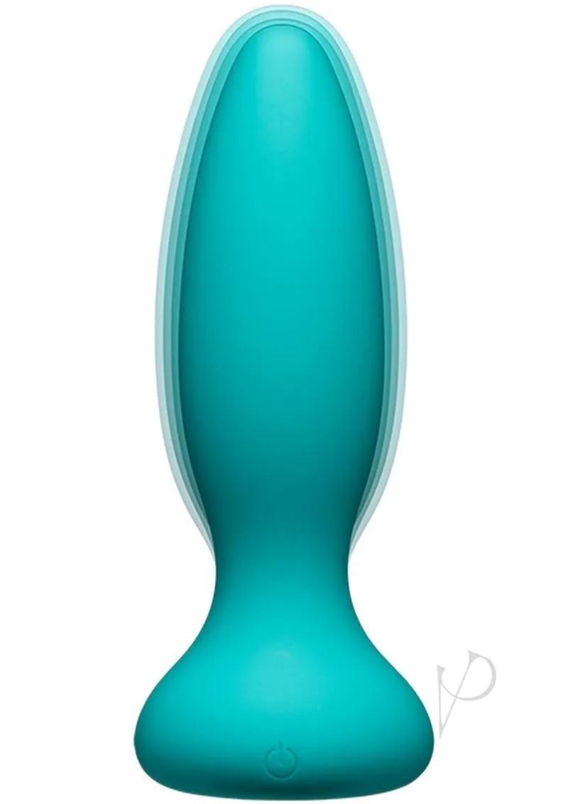 A-Play Vibe Experienced Plug with Remote - Teal | Powerful Vibrations for Advanced Anal Pleasure