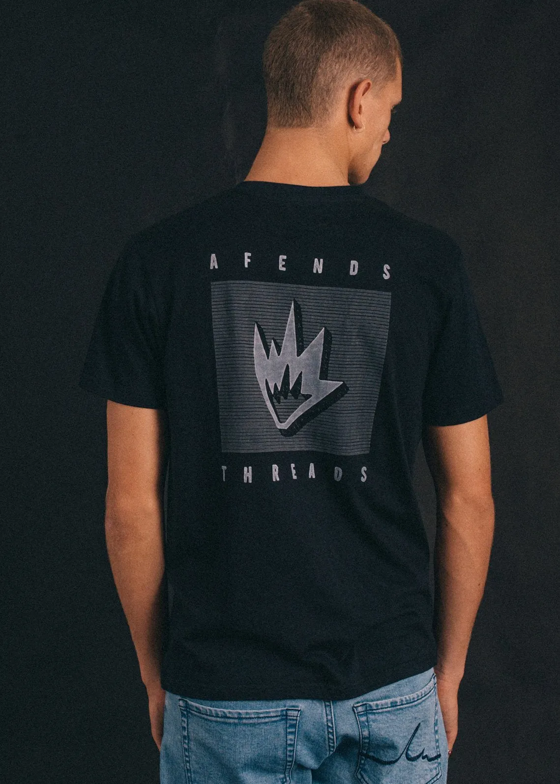 Afends Mens Retro Threads - Standard Fit Tee