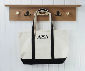 Alpha Xi Delta Boat Tote