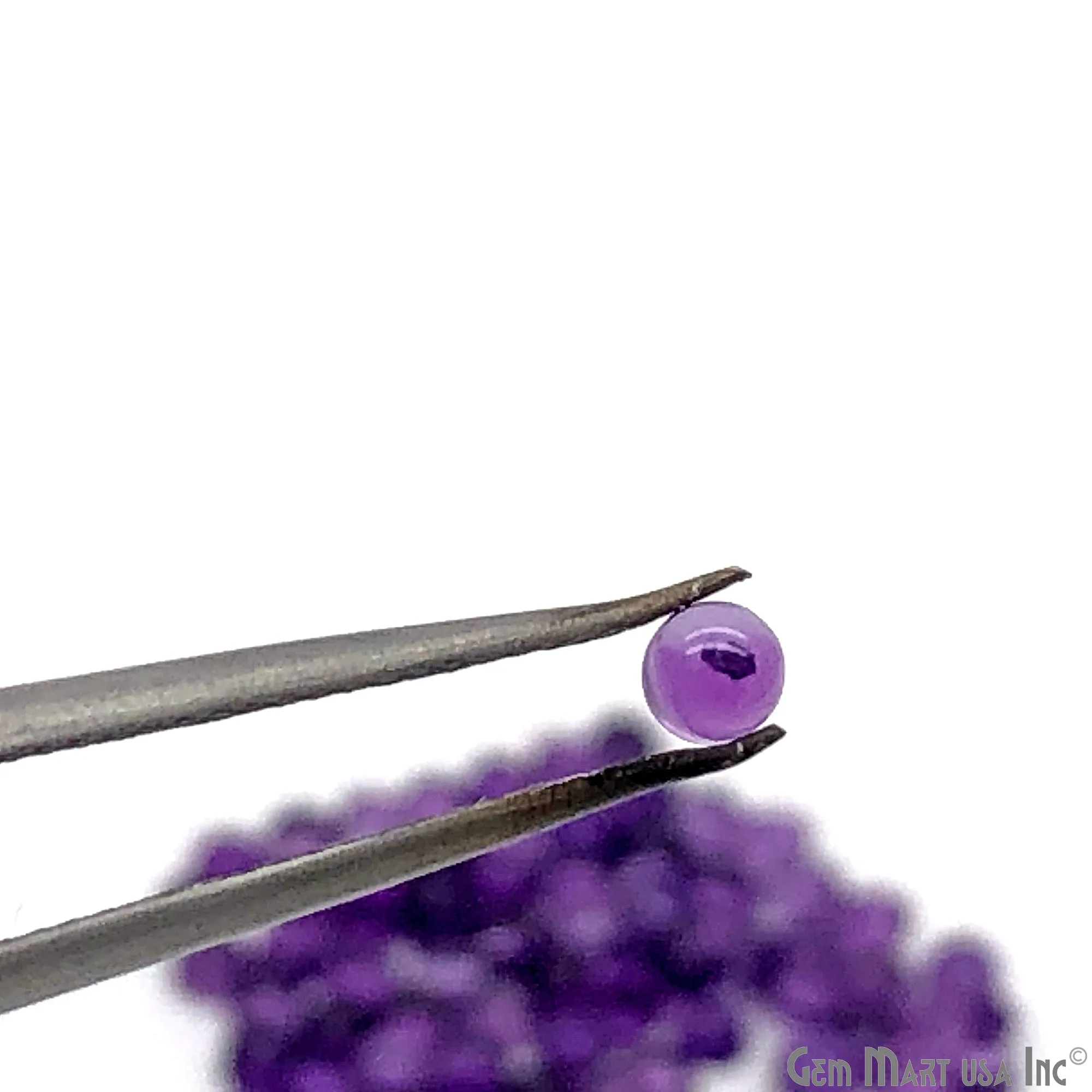 Amethyst Round Gemstone, 3mm, 1 Carats, 100% Natural Faceted Loose Gems, February Birthstone