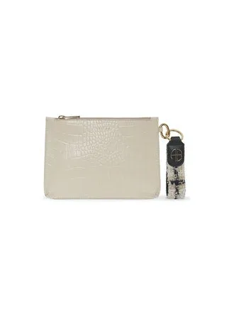 Anine Bing - Liv Pouch in Oyster Croco