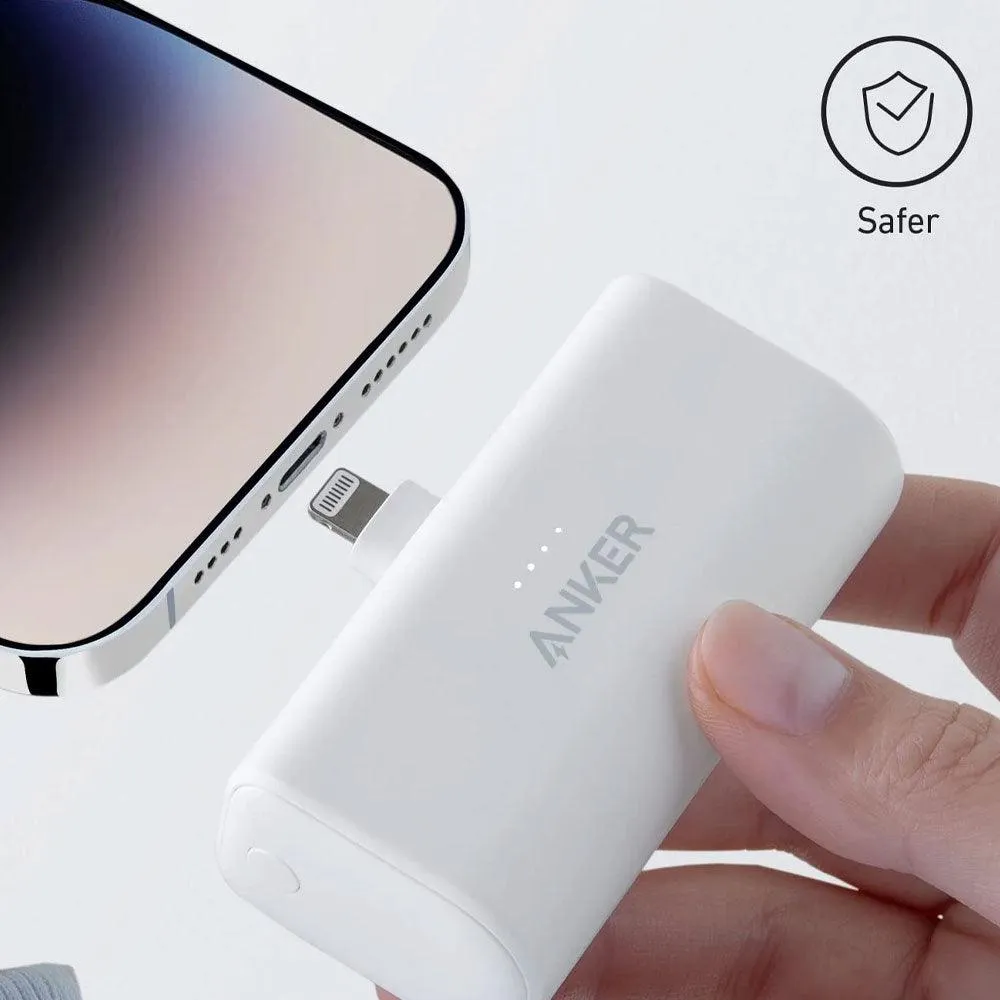 Anker 621 A1645H21 Nano Power Bank Type-C   Lightning Connector 12W 5000mAh - White