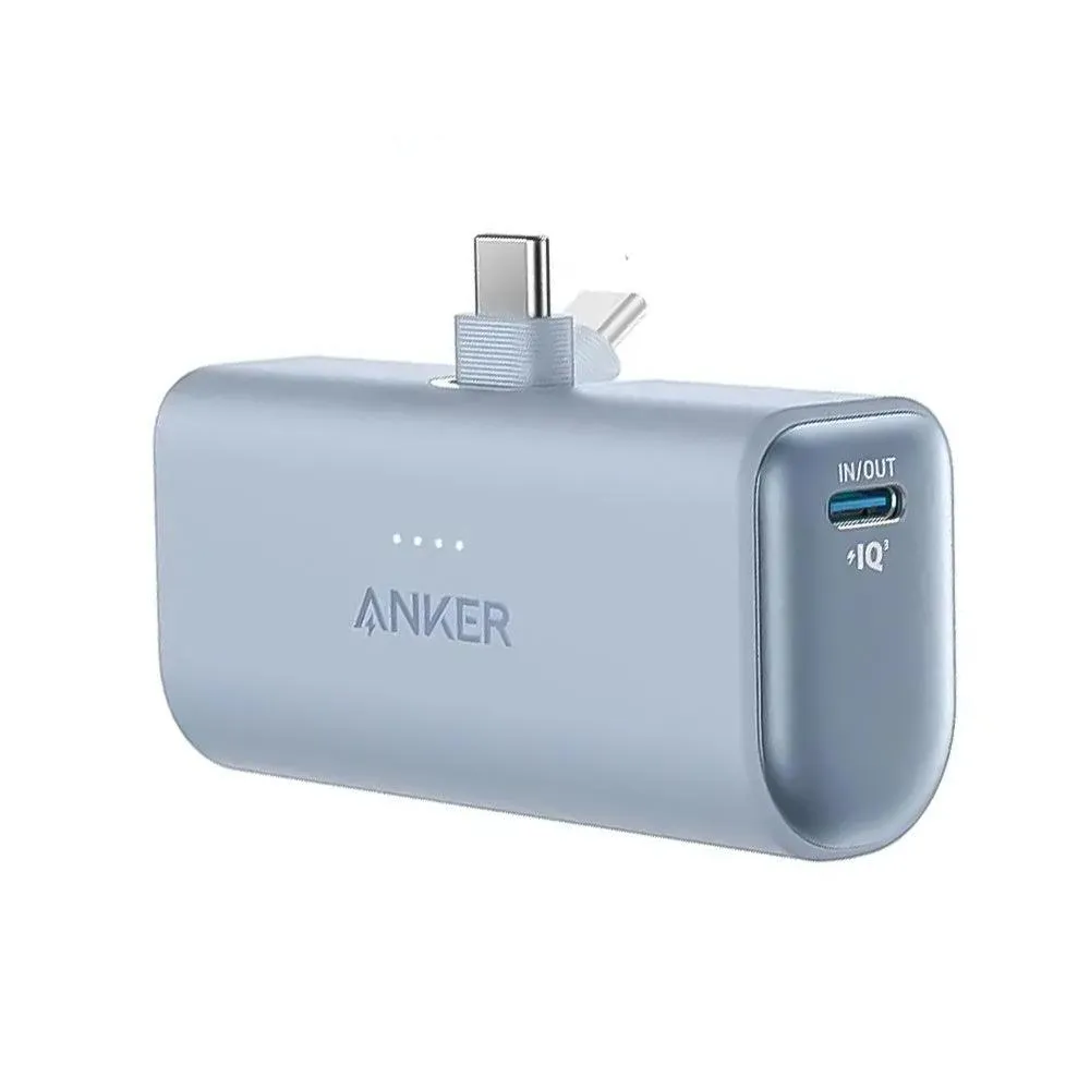 Anker A1653H31 Nano Power Bank PD Type-C   Type-C Connector 22.5W 5000mAh - Blue