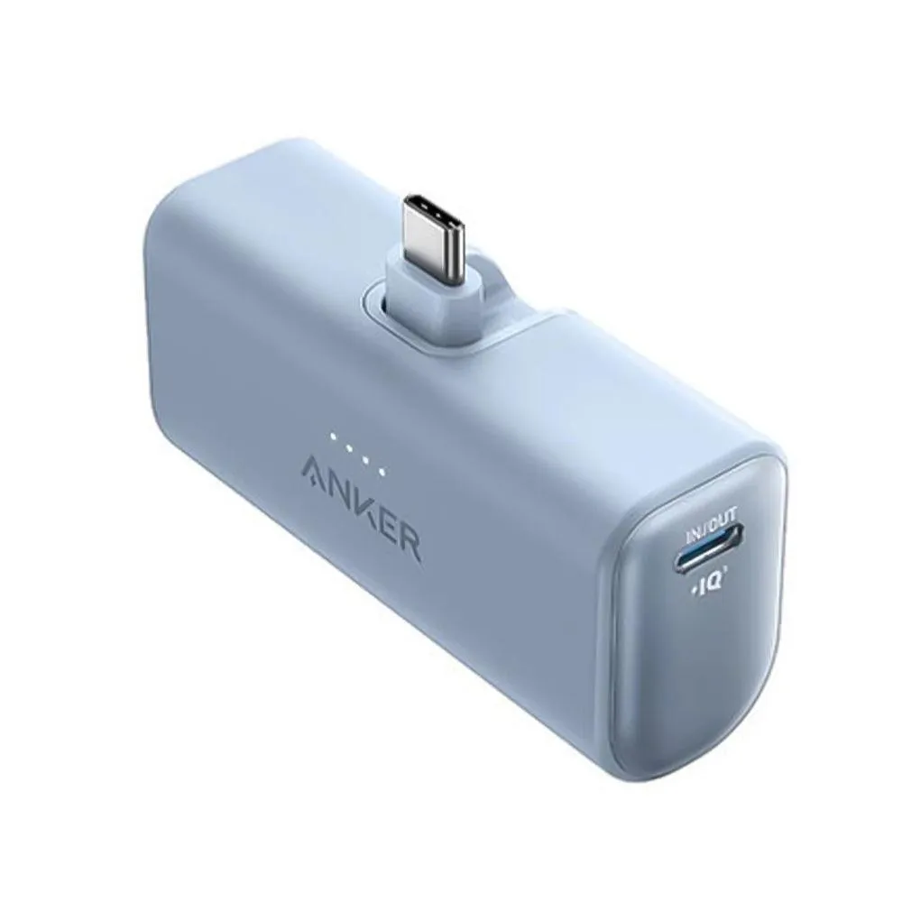 Anker A1653H31 Nano Power Bank PD Type-C   Type-C Connector 22.5W 5000mAh - Blue