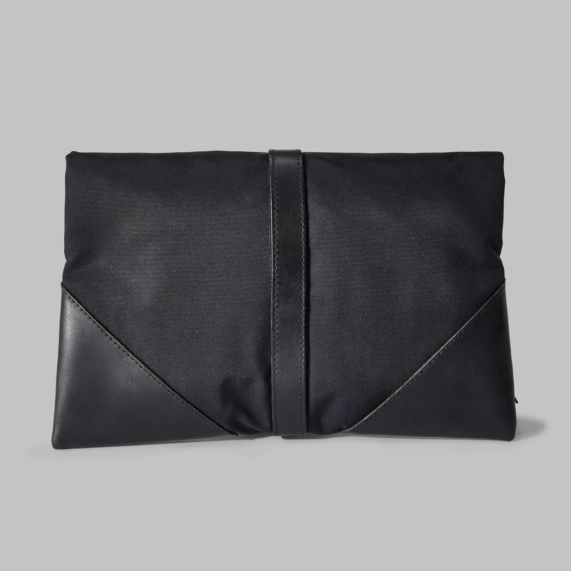 Anslow Navy Nylon Clutch