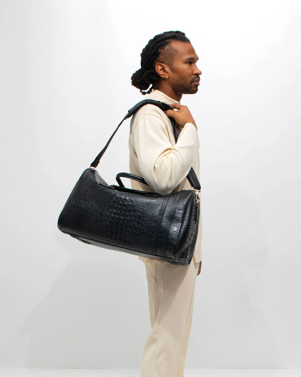 Apollo 2 Duffle Bag in Black