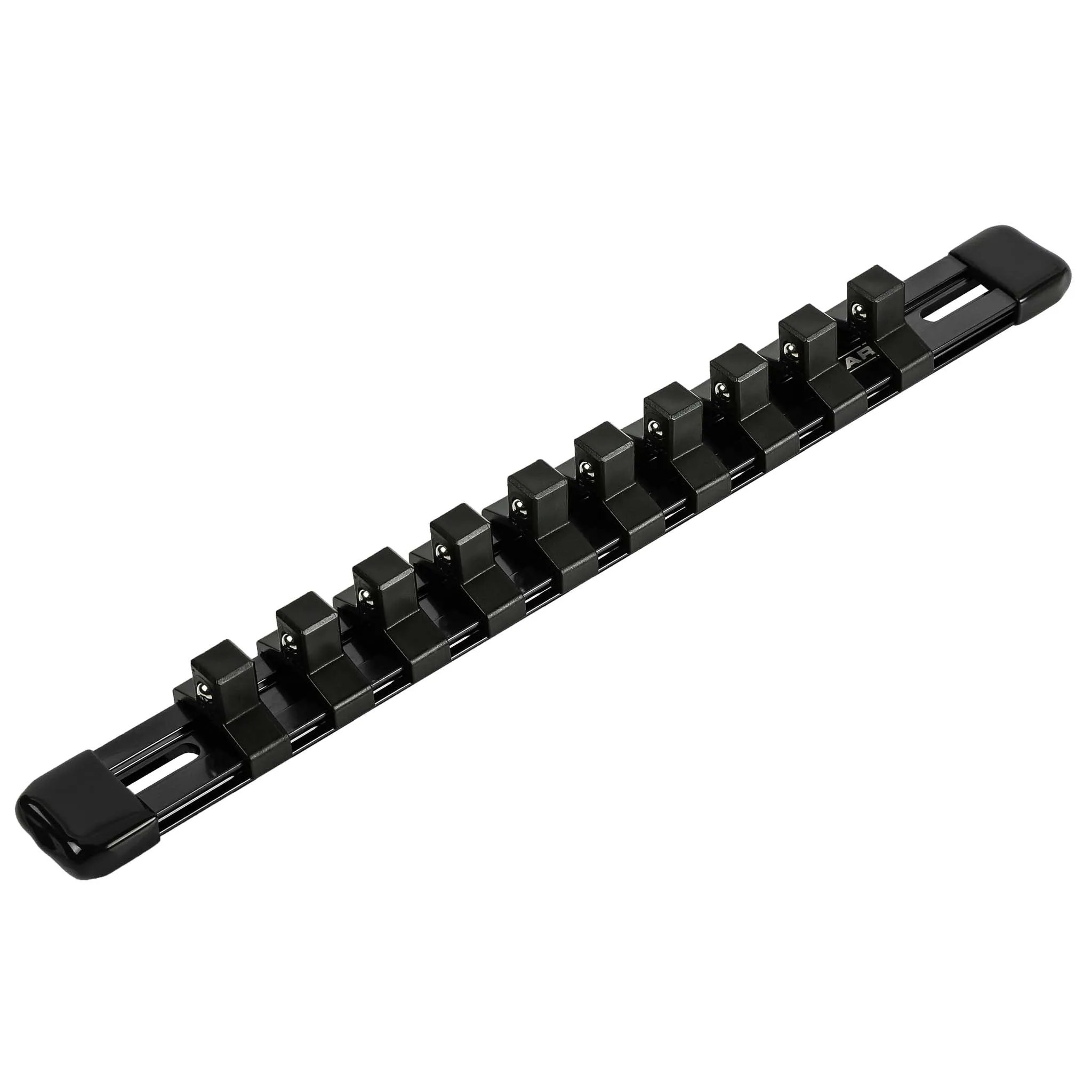 ARES 70149 - 3/8" Black 9.84" Aluminum Socket Rail