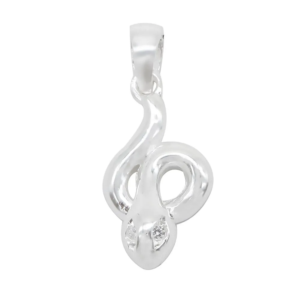 Arradine Snake 925 Sterling Silver Pendant