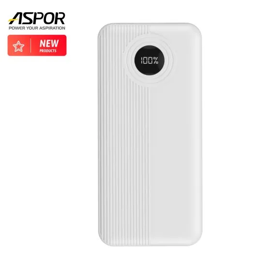 Aspor A320 Power Bank With Display 22.5w Pd   Qc 3.0 10000mah