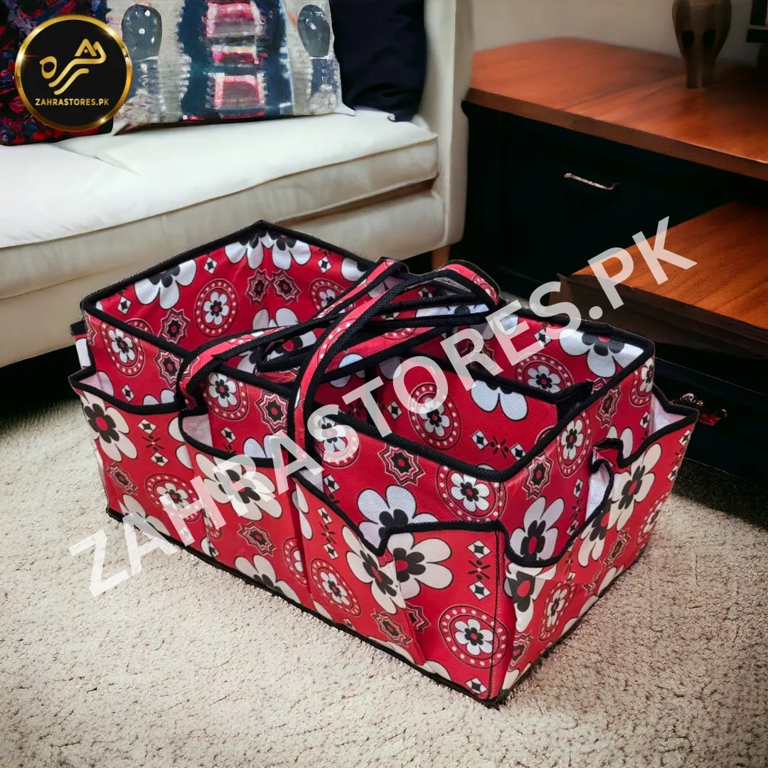 Baby Diaper Caddy Organizer (Ajrak)