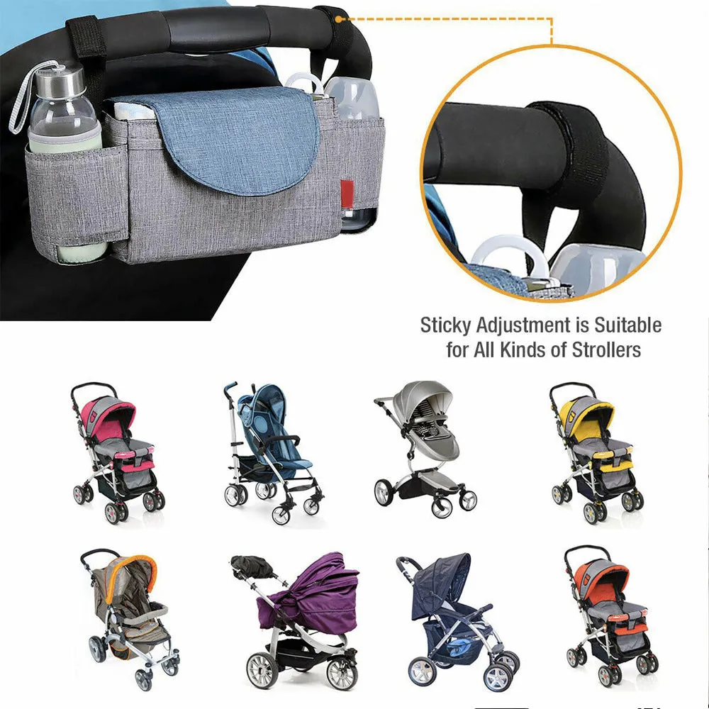 Baby Multifunctional Stroller Bottle Holder Bag