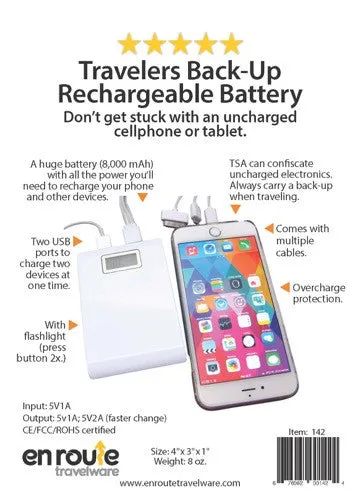 Back Up Battery Power Bank (#142)