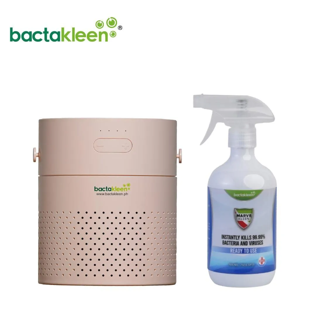 Bactakleen Duo Humidifier with Marvekleen 500ml Bundle