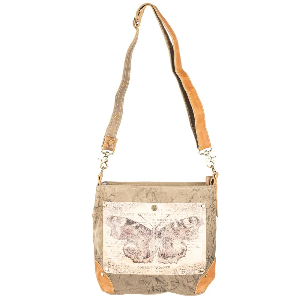 Bag - Butterfly Print Canvas