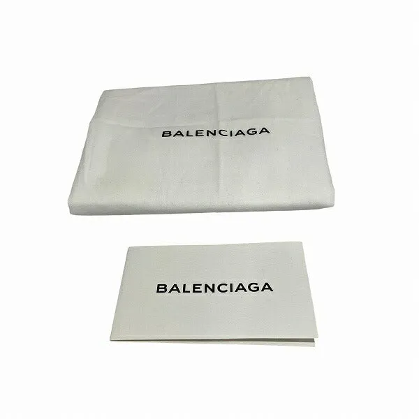 Balenciaga Clip M Leather Clutch 373834