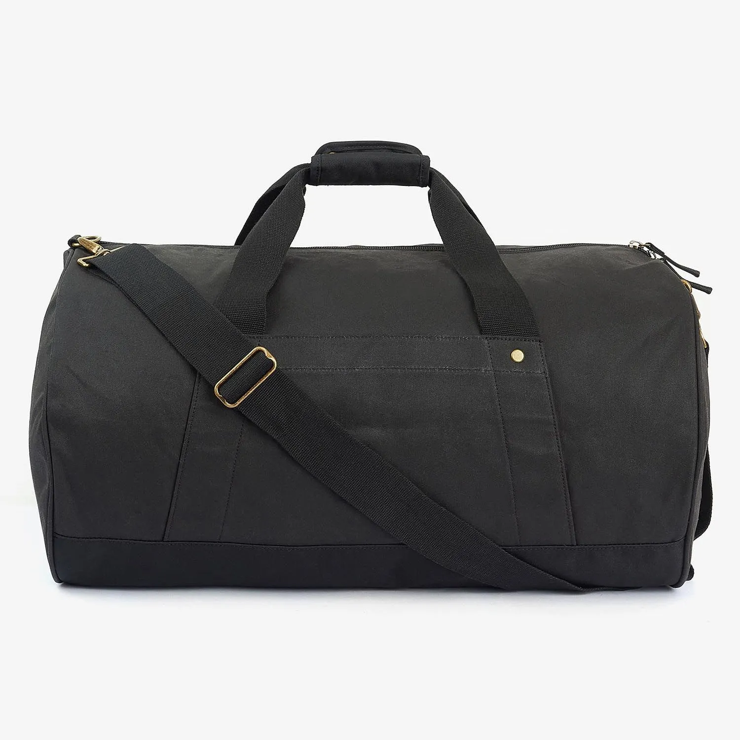 Barbour Explorer Wax Duffle Bag in Black