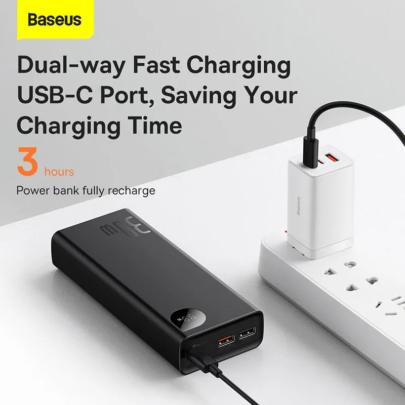 Baseus Adaman Metal Digital Display 30W 20000mAh Powerbank