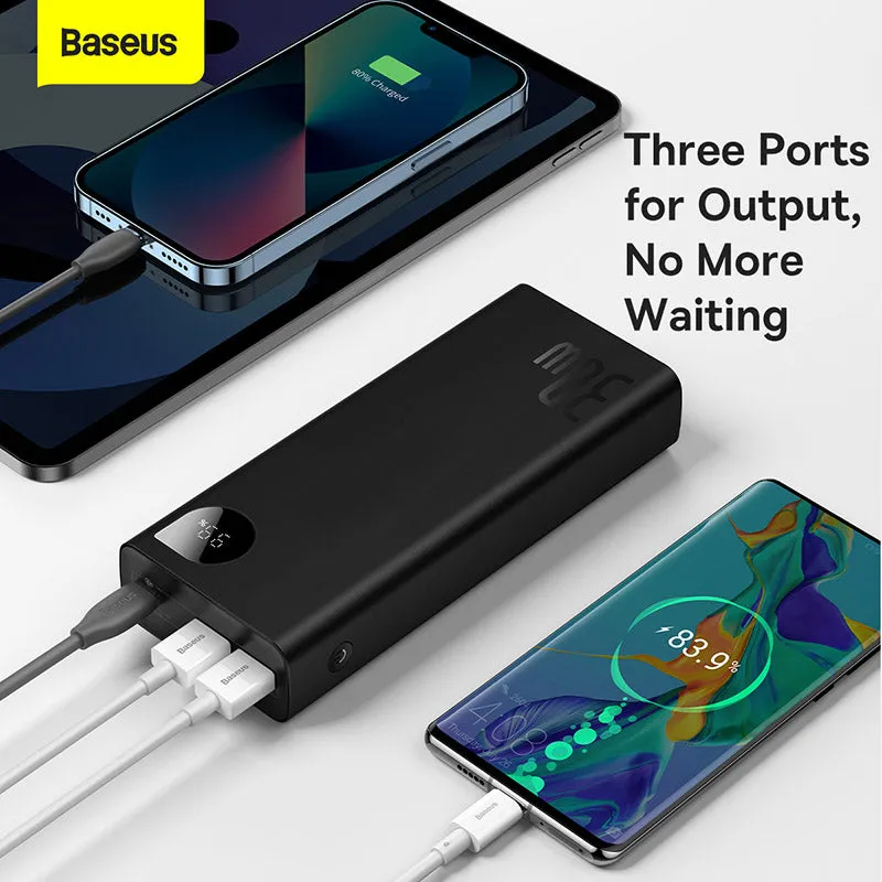 Baseus Adaman Metal Digital Display 30W 20000mAh Powerbank