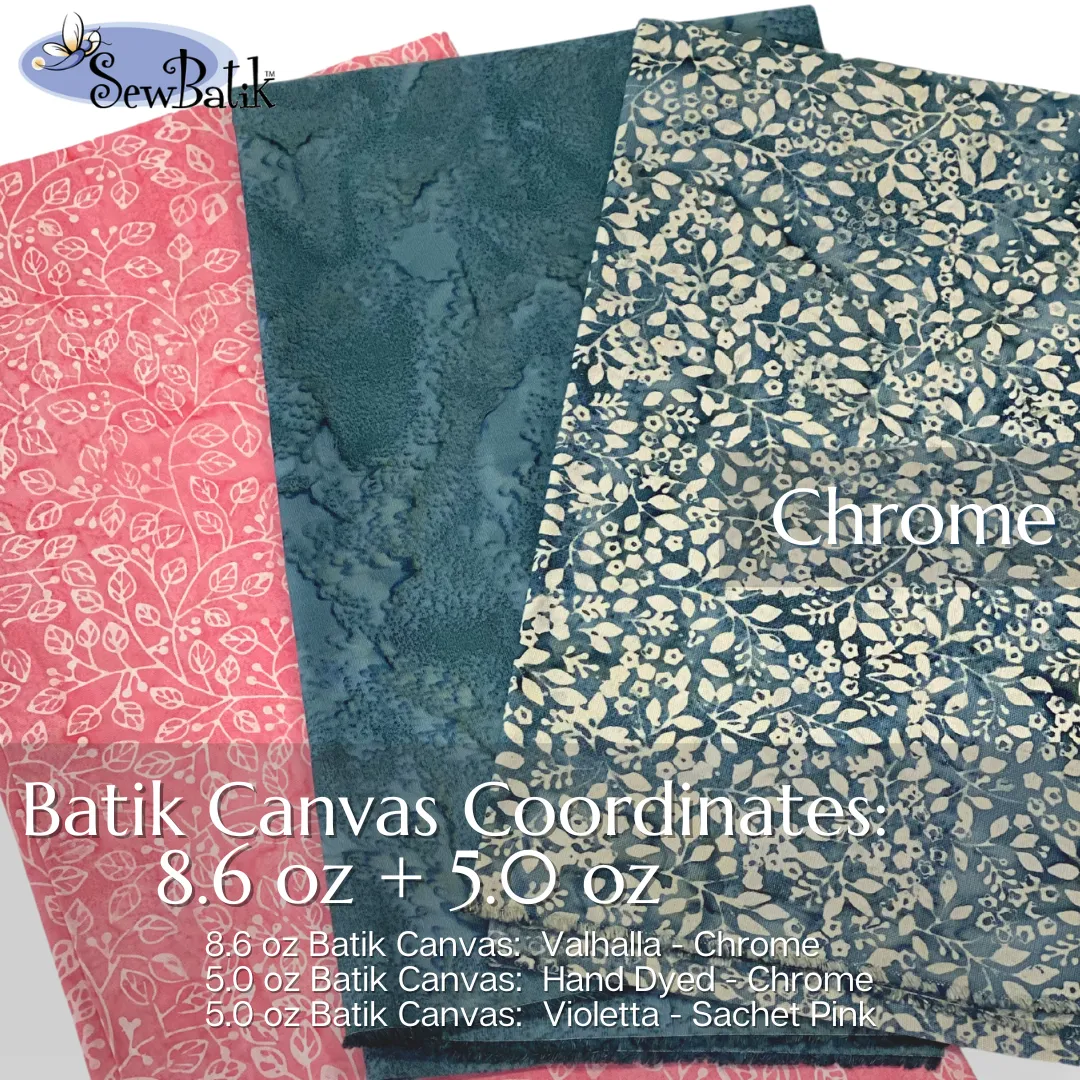 Batik Canvas Coordinate Pack - Chrome