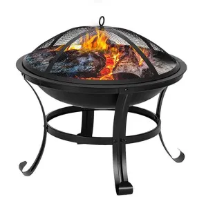 BBQ Grill Outdoor Fire Pit Stove Wood Log Barbecue Grill Stove