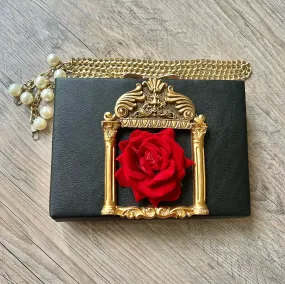 Beauty & The Beast Rose Clutch