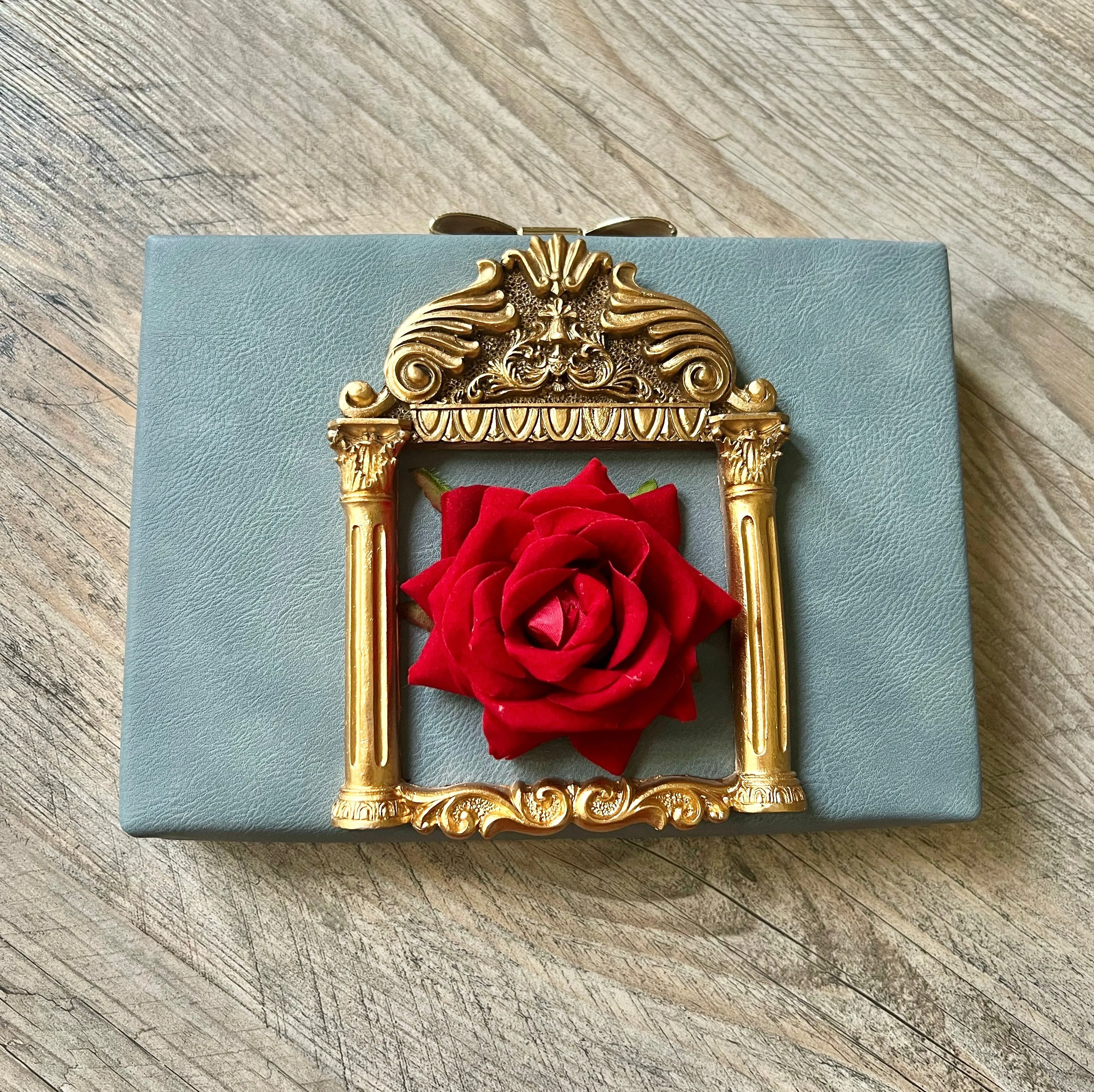 Beauty & The Beast Rose Clutch