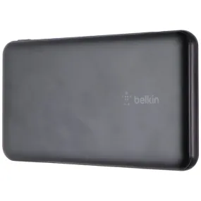 Belkin BoostCharge Power Bank (10K mAh) with USB-A/USB-C Ports - Black (BPB011)