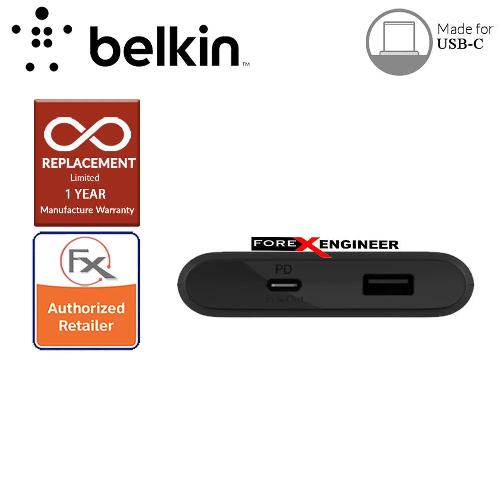 Belkin BOOST↑CHARGE™ USB-C PD Power Bank 10K   USB-C Cable - Black ( Barcode : 745883797295 )