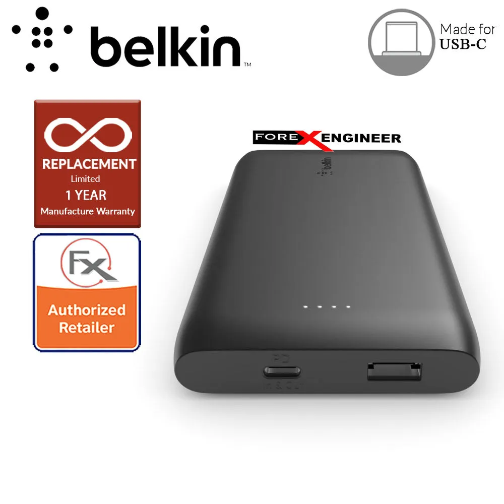 Belkin BOOST↑CHARGE™ USB-C PD Power Bank 10K   USB-C Cable - Black ( Barcode : 745883797295 )