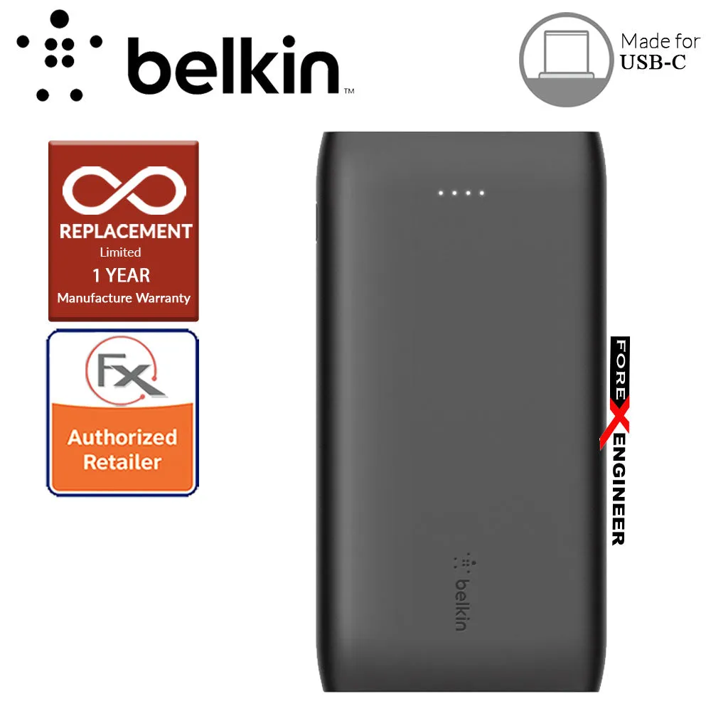 Belkin BOOST↑CHARGE™ USB-C PD Power Bank 10K   USB-C Cable - Black ( Barcode : 745883797295 )