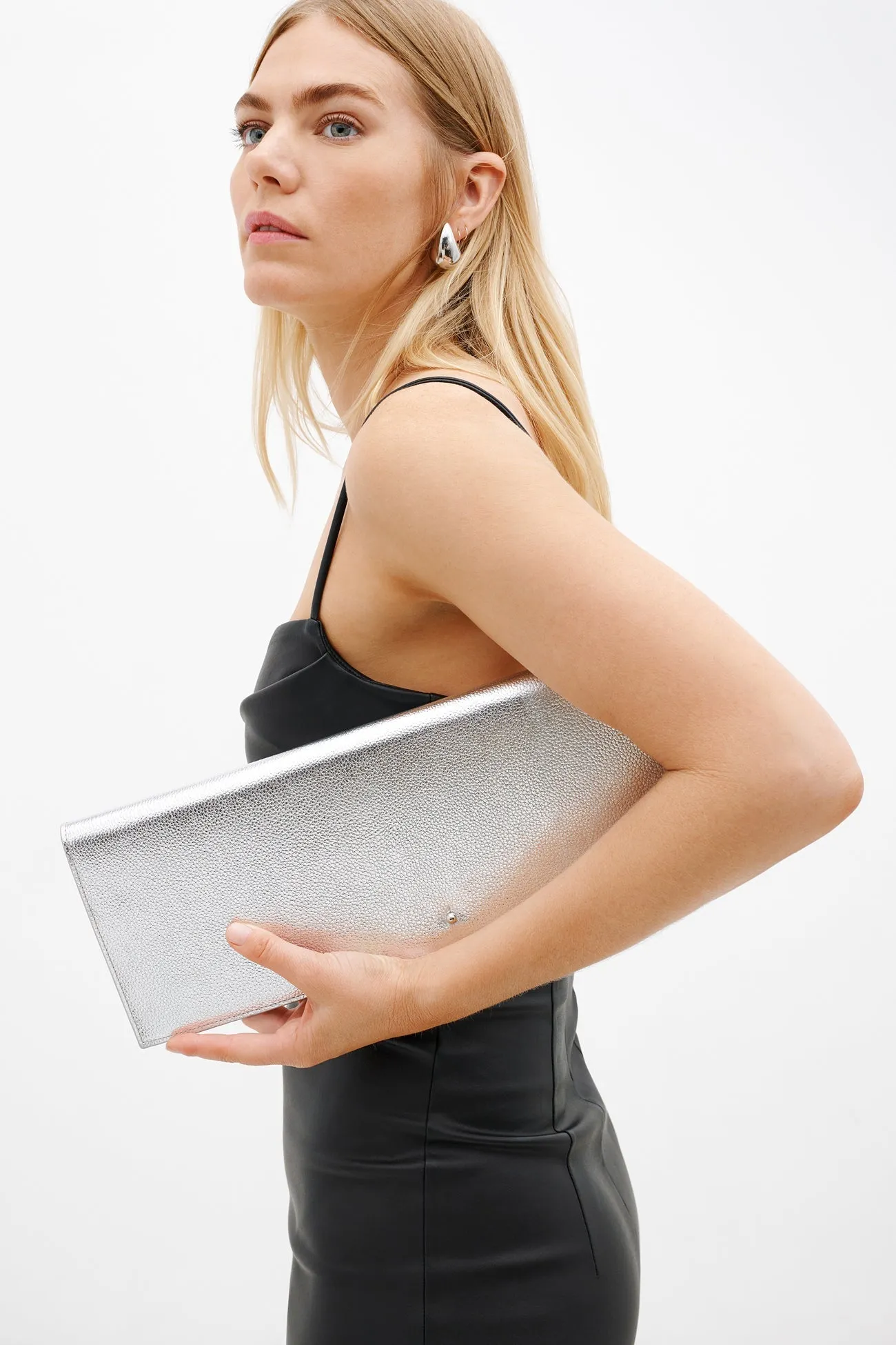 Belle Leather Clutch