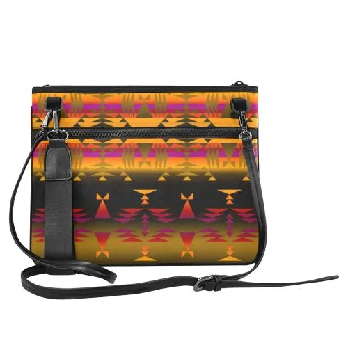 Between the Sierra Mountains Slim Clutch Bag