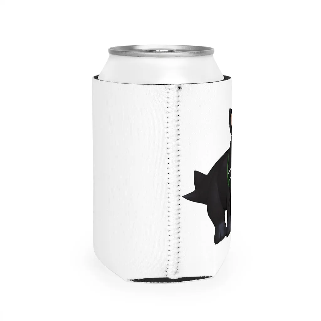 Black Kitty Can Cooler Sleeve