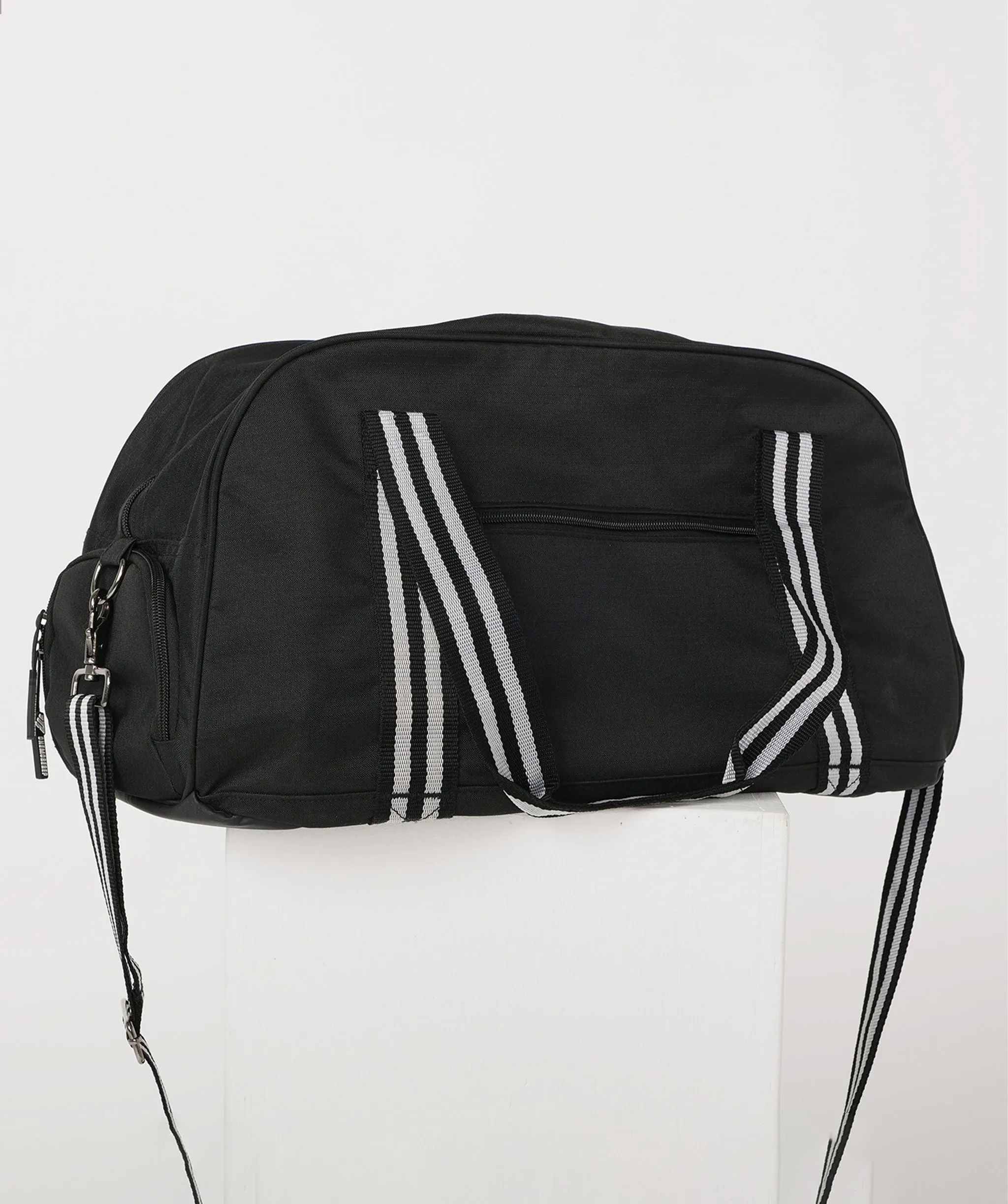 Black Ripstop Duffle Bag