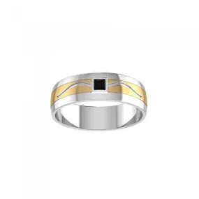 Blaque Rectangle Solitaire Ring MRI471