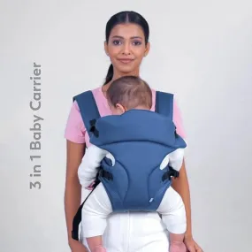 Bloom Blue Baby Carrier Bag