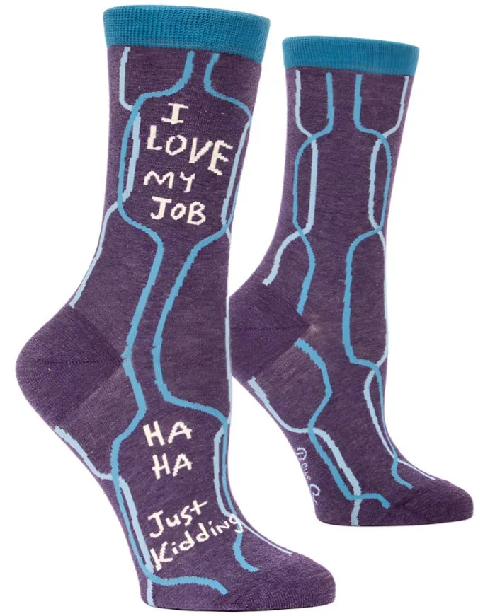 Blue Q Women's Novelty Socks