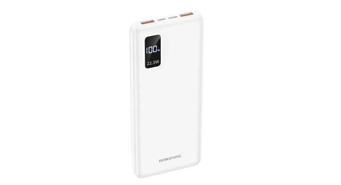 Borofone BJ15 10000mAh PD 20W   QC3.0 Fast Charge Power Bank