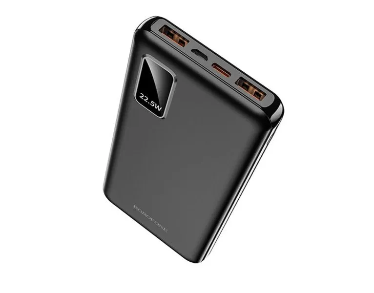 Borofone BJ15 10000mAh PD 20W   QC3.0 Fast Charge Power Bank