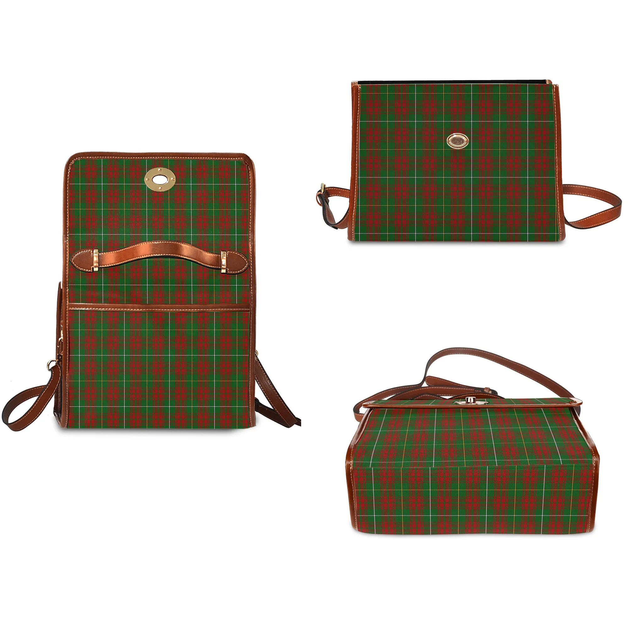 Bruce Hunting Tartan Waterproof Canvas Bag