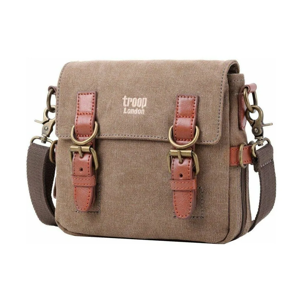 Canvas Across Body Bag - Troop London Classic - Small Travel Bag