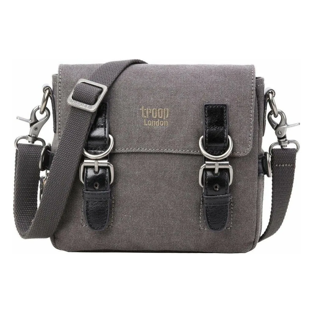 Canvas Across Body Bag - Troop London Classic - Small Travel Bag