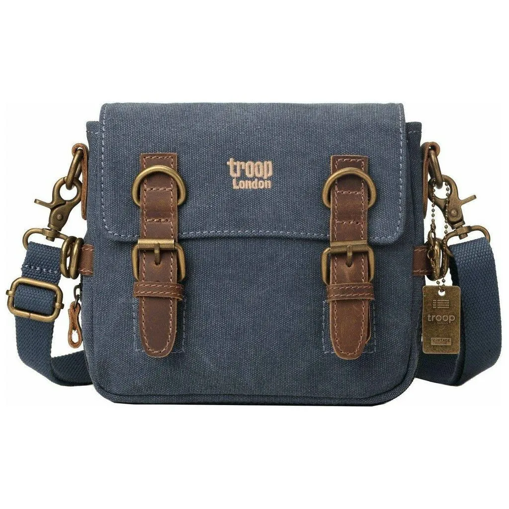 Canvas Across Body Bag - Troop London Classic - Small Travel Bag